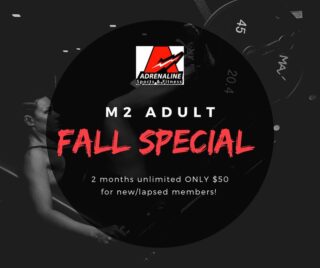 This is not a drill! Know anyone who has wanted to try ASF but the price has held them back? NOW IS THE TIME TO JOIN. We’re having an unheard of fall special to kick off November. Only $50 for 2 months unlimited adult M2 classes.