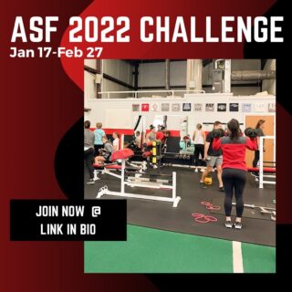 Have you signed up? The 2022 ASF Challenge is almost here! Need a little extra motivation and want to track and see your progress over 6 weeks with a community of people? THIS IS FOR YOU!

Click the link in bio for all the details, what’s included, and to sign up! 

New and existing members are welcome!